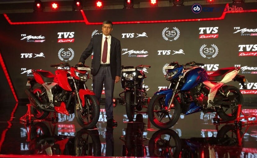 2018 TVS Apache RTR 160 4V Launched, Prices Start At Rs. 81,490 2018 TVS Apache RTR 160 4V Launched, Prices Start At Rs. 81,490