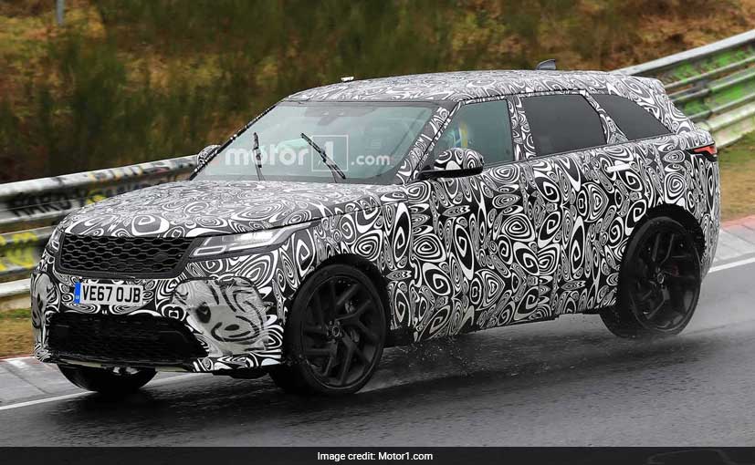 2019 Range Rover Velar SVR Spied At Nurburgring