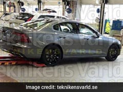 2019 Volvo S60 Sedan Spied Completely Undisguised