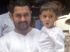 Instagram Rookie Aamir Khan's Second Collage, Featuring Son Azad And Another 'Baby'
