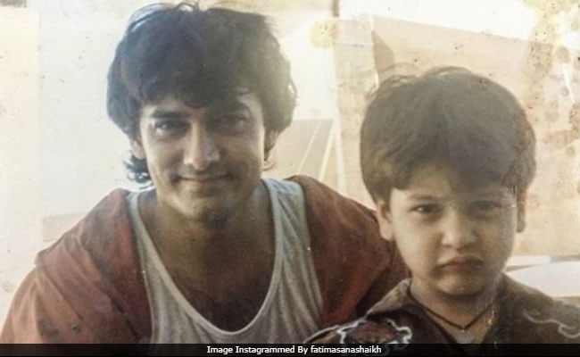 Aamir Khan's Dangal Co-Star Fatima Sana Shaikh Dug Out This Old Pic Of Him