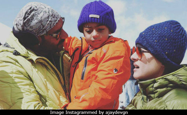 Ajay Devgn's <I>Raid</i>, Reviewed By Wife Kajol And Son Yug