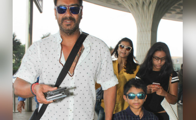 Ajay Devgn Is 'Obsessed' With His Kids Nysa And Yug, Says Co-Star. Doesn't Surprise Us