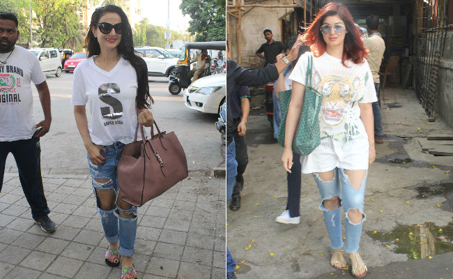 Twinkle Khanna And Ameesha Patel, Time To Retire Those Jeans Please