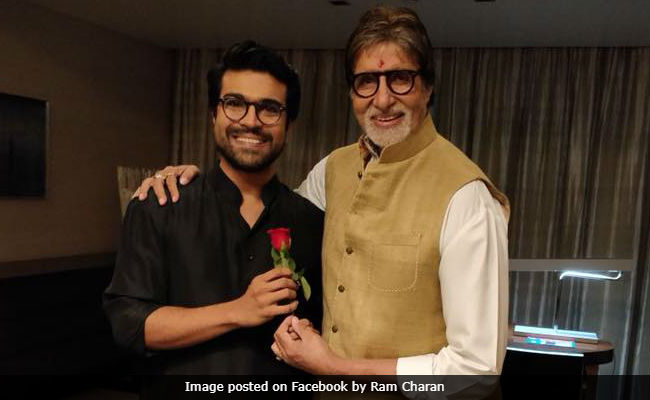 Amitabh Bachchan Celebrates Ram Charan's Birthday Before Filming Cameo In Chiranjeevi's Film