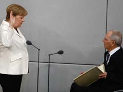 Angela Merkel Takes Oath Of Office For Fourth Term
