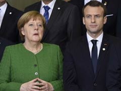 French President Emmanuel Macron Hails German Coalition Vote As "Good News For Europe"