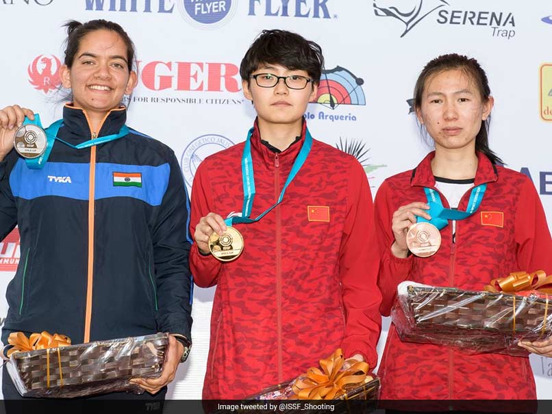 Indias Anjum Moudgil Wins Silver At ISSF World Cup