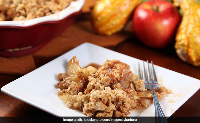 Oat Apple Crumble