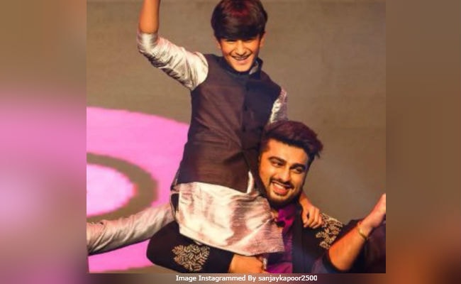 Seen This Pic Of Arjun Kapoor And Cousin Jahaan From Mohit Marwah's Wedding?