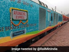 Arunachal Express Between Naharlagun-Anand Vihar Flagged Off