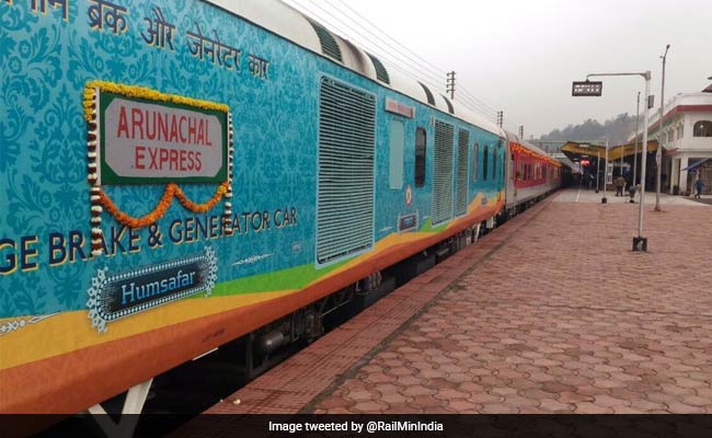 Arunachal Express Between Naharlagun-Anand Vihar Flagged Off