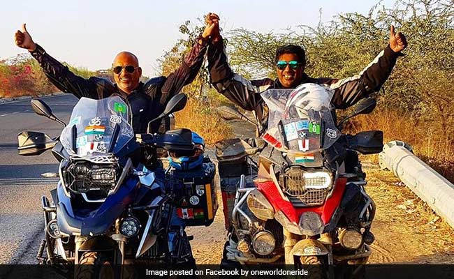 Mumbai Biker, Partner Complete 270-Day 'World Trip'