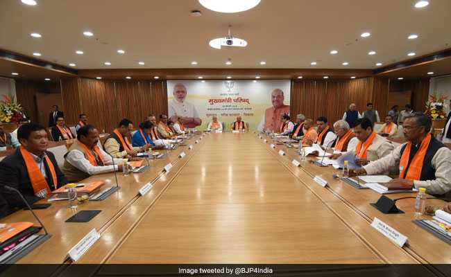 At Delhi Meet, BJP Leaders Discuss Simultaneous Elections