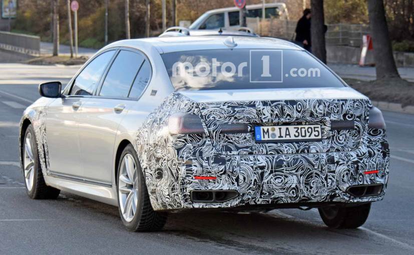 bmw 7 series facelift rear