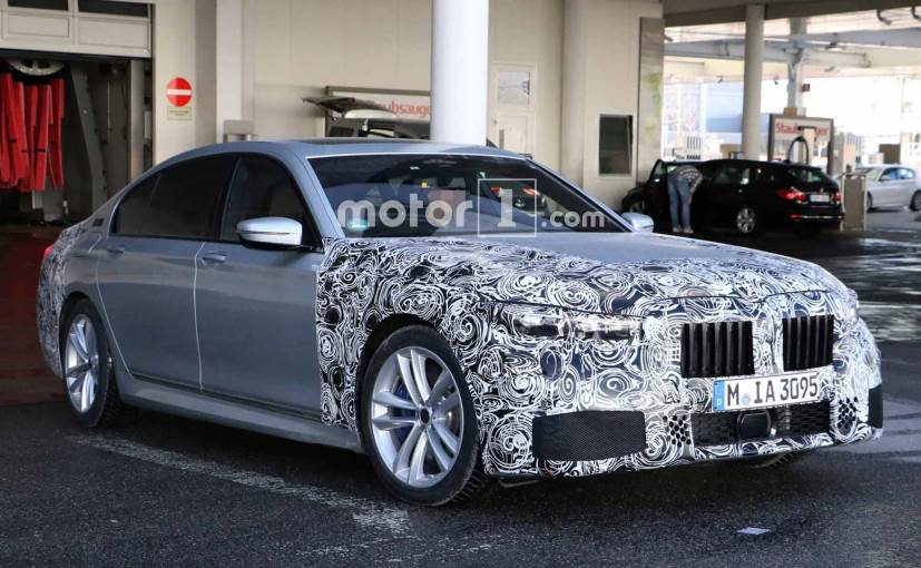 2019 Bmw 7 Series Facelift Interior Revealed In Latest Spy