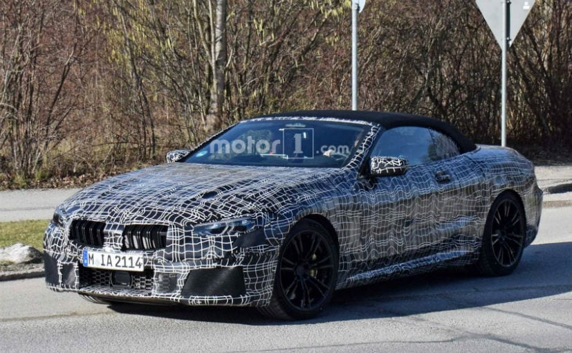 BMW M8 Convertible Spied Testing In Europe