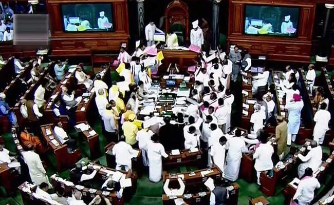 Budget Passed In Lok Sabha With Voice Vote Amid Protests By Opposition