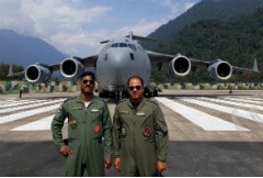 Air Force Lands Its Largest Transport Aircraft In Arunachal Pradesh's Tuting