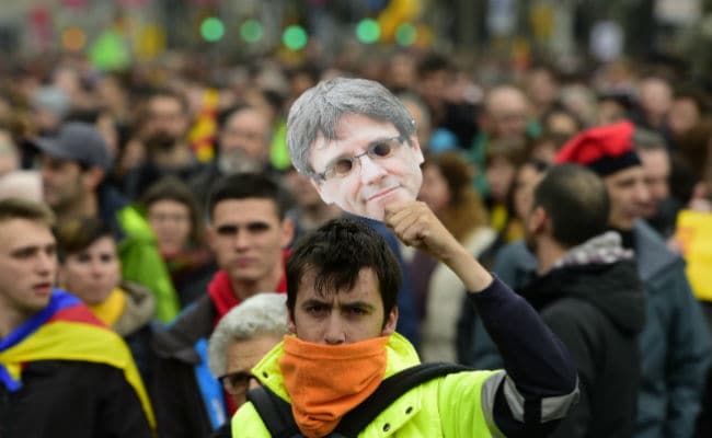 Clashes In Catalonia After Carles Puigdemont Arrested In Germany