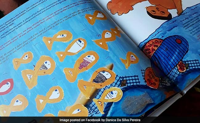 Goan-Portuguese School Kids Collaborate, Pen Book On Water Pollution