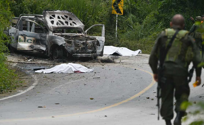 2 Police Officers Killed In Colombia Car Bombing