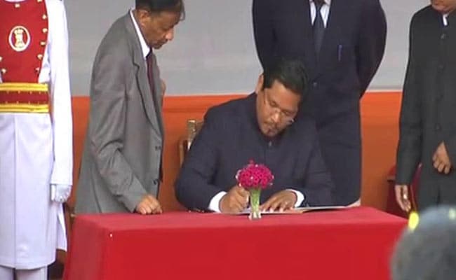 Conrad Sangma Takes Oath As Meghalaya Chief Minister: Highlights