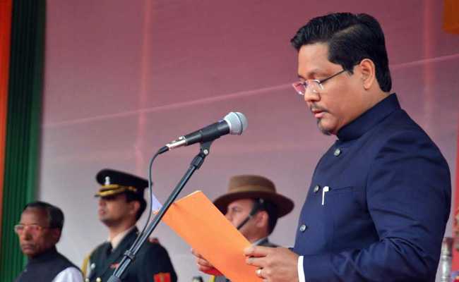 Conrad Sangma, With 11 Ministers, Takes Oath As Meghalaya Chief Minister