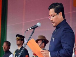 Conrad Sangma, With 11 Ministers, Takes Oath As Meghalaya Chief Minister Conrad Sangma, With 11 Ministers, Takes Oath As Meghalaya Chief Minister