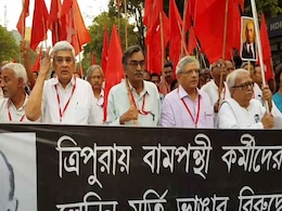 CPM Leaders Out On Kolkata Streets After Lenin Statues Razed In Tripura CPM Leaders Out On Kolkata Streets After Lenin Statues Razed In Tripura
