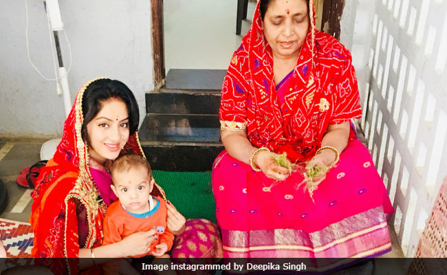 Inside <i>Diya Aur Baati Hum</i> Actress Deepika Singh's Gangaur Celebrations