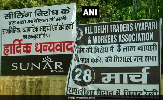 Major Delhi Markets Shut As Traders Down Shutters Against Sealing