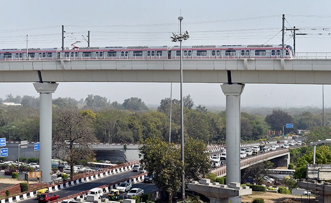 Delhi Metro To Exercise Caution In Train Operation Amid Storm Warning