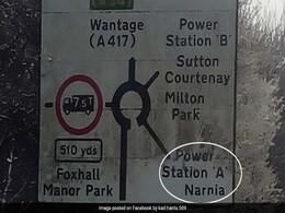 Mysterious Signs To Fictional Worlds Of Narnia, Gotham Appear In UK Town Mysterious Signs To Fictional Worlds Of Narnia, Gotham Appear In UK Town