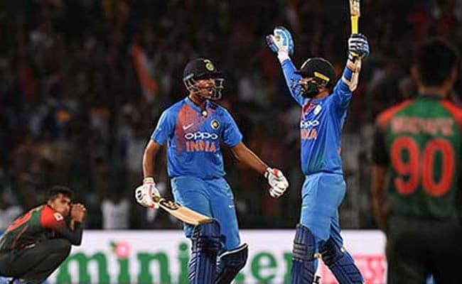 Nidahas Trophy: टी20 में आखिरी गेंद पर छक्‍का लगाकर टीम को जीत दिलाने वाले दिनेश कार्तिक भारत के पहले बल्‍लेबाज..