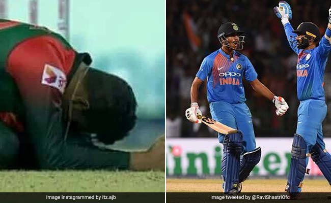 VIDEO: धोनी के अंदाज में खेले Dinesh Karthik, छक्कों को देख रो पड़ा बांग्लादेशी खिलाड़ी