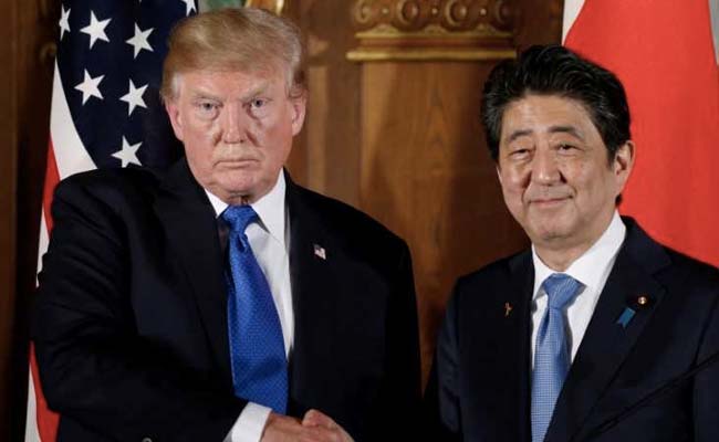 Japan PM Shinzo Abe Likely To Meet US President Donald Trump On April 18 Japan PM Shinzo Abe Likely To Meet US President Donald Trump On April 18