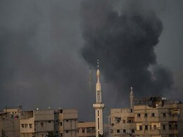 34 Civilians Killed In Syrian Regime Air Strike On Eastern Ghouta: Monitor 34 Civilians Killed In Syrian Regime Air Strike On Eastern Ghouta: Monitor