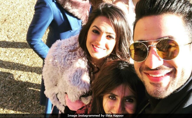 For Ekta Kapoor, Divyanka Tripathi And Anita Hassanandani, It's More Of A Fun Trip To London. See Pics