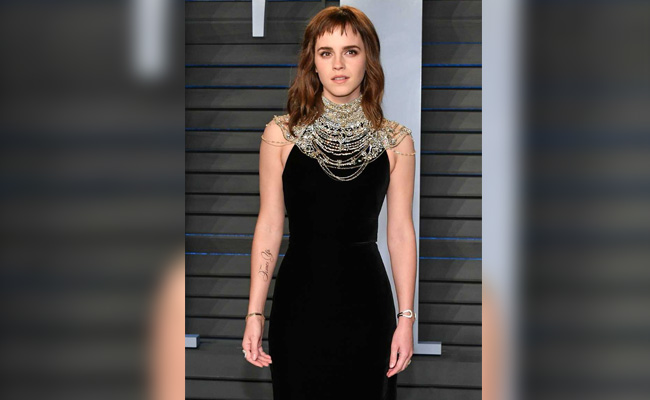 Oscars 2018: Emma Watson Sports 'Time's Up' Tattoo. Twitter Notices This