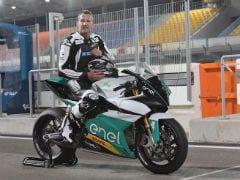 Energica EgoGP Makes Demo Lap At Qatar