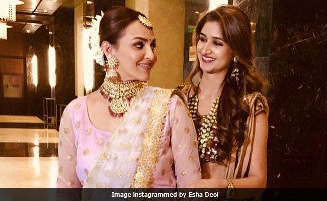 Esha Deol Bonds With Sister-In-Law At Family Wedding. See Pic