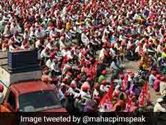 35,000 Farmers Reach Mumbai, Plan To Protest Outside Assembly Tomorrow