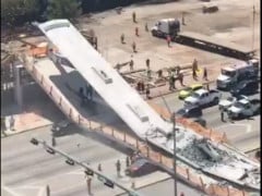 Foot Bridge Collapses At Florida University, Several Killed: Reports