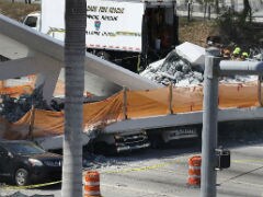 Several Killed, Cars Crushed In Footbridge Collapse At Florida University