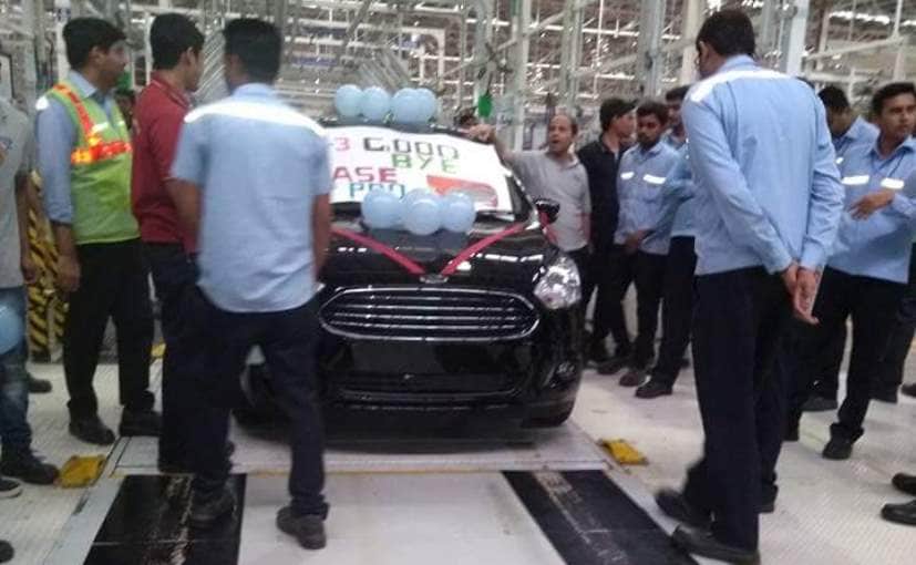 The leaked images indicate that Ford has made over 3 lakh units of the Aspire at the Sanand plant