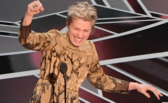 Resultado de imagem para oscar 2018 frances mcdormand