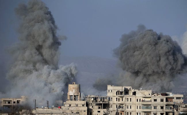 Huge Blasts Heard In Syria's Capital