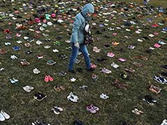 'These Should Be Kids': 7,000 Pairs Of Shoes On Capitol Lawn Show Toll Of Gun Violence