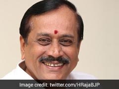 "Spoke In Fit Of Rage": BJP Leader H Raja Apologises To Madras High Court